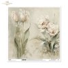 vintage, flora, bukiety, kwiaty, botanika, tulipan